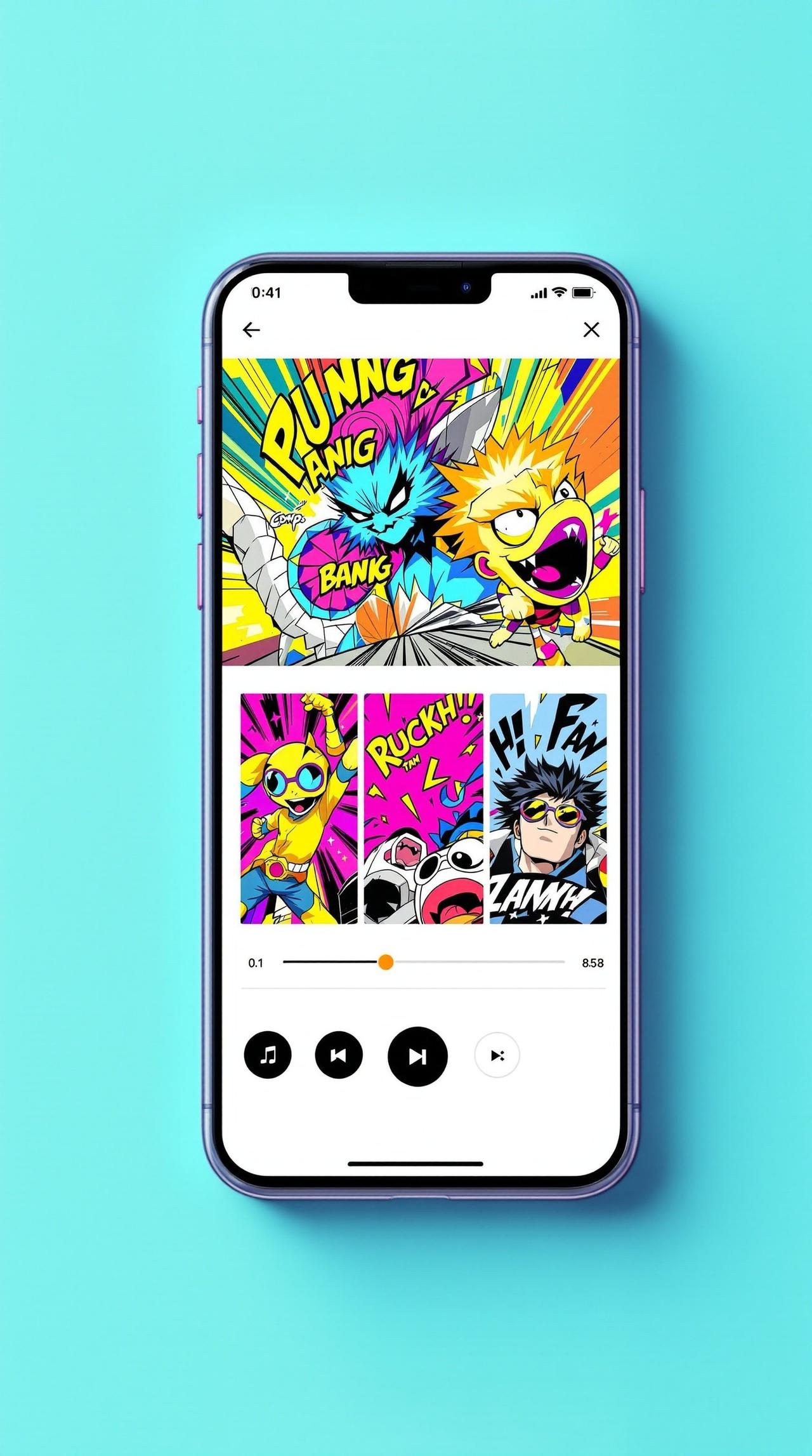 韩国漫画APP界面截图